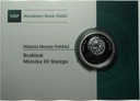 10 zł złotych 2014 brakteat Mieszka III Starego SREBRO