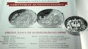 Orzeł Jana III Sobieskiego 1696 Historia Godła Polskiego SREBRO