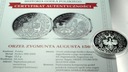 Orzeł Zygmunta Augusta 1568 Historia Godła Polskiego SREBRO