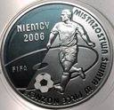 10 zł złotych 2006 Niemcy Mistrzostwa Świata FIFA HOLOGRAM SREBRO