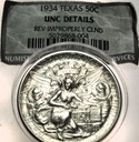 USA 1/2 Dolara 1934 TEXAS INDEPENDENCE CENTENNIAL SREBRO RZADKA