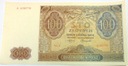 1941 100 zł Sto Złotych seria A (nr 2)