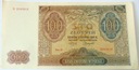 1941 100 zł Sto Złotych seria D banknot (nr 2)