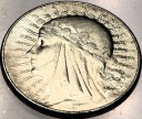 10 zł złotych 1932 Głowa Kobiety Polonia Jadwiga Babka SREBRO