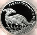 Dinosauria 2009 PARAZAUROLOF Parasaurolophus Mennica SREBRO