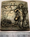 Niemcy plakieta 1910 ZLATOROG H. Kautsch Secesja Jugendstil Art Nouveau