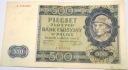 1940 500 zł Pięćset Złotych Seria A Góral
