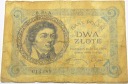 1919 2 zł złote Kościuszko Seria S.29.A. banknot RZADKI