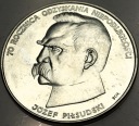 50000 zł złotych 1988 Józef Piłsudski SREBRO