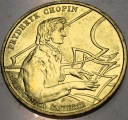 2 zł złote 1999 Fryderyk Chopin Szopen