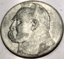 10 zł złotych 1937 Józef Piłsudski SREBRO