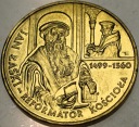 2 zł złote 1999 Jan Łaski Reformator Kościoła