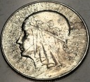 5 zł złotych 1934 Głowa Kobiety Polonia Jadwiga Babka SREBRO
