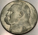 10 zł złotych 1935 Józef Piłsudski SREBRO
