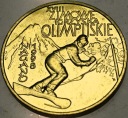 2 zł złote 1998 Nagano Zimowe Igrzyska Olimpijskie