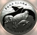 20 zł złotych 2007 FOKA Szara Foki Zwierzęta Świata SREBRO