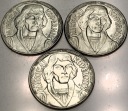 zestaw 3x 10 zł złotych 1967 Kopernik ŁADNE