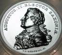 50 zł złotych 2022 August II Mocny Skarby Stanisława Augusta SREBRO (nr 2)