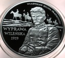 10 zł złotych 2019 Wyprawa Wileńska 1919 SREBRO
