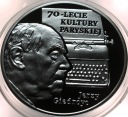10 zł złotych 2017 70-lecie Kultury Paryskiej SREBRO