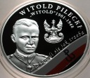 10 zł złotych 2017 WITOLD Pilecki Żołnierze Niezłomni SREBRO
