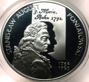 10 zł złotych 2005 Stanisław August Poniatowski POPIERSIE SREBRO (nr 2)
