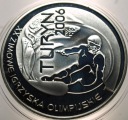 10 zł złotych 2006 Turyn Igrzyska Olimpiada Snowboard SREBRO (nr 2)
