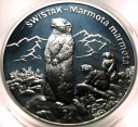 20 zł złotych 2006 Świstak Zwierzęta Świata SREBRO (nr 2)