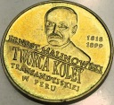 2 zł złote 1999 Ernest Malinowski kolej Peru