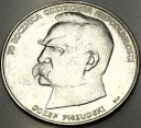 50000 zł złotych 1988 Józef Piłsudski SREBRO