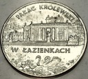2 zł złote 1995 ŁAZIENKI Pałac Królewski w Łazienkach