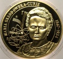 Wielcy Polacy 2007 MARIA SKŁODOWSKA-CURIE medal