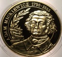 Wielcy Polacy 2008 ADAM MICKIEWICZ medal