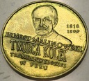 2 zł złote 1999 Ernest Malinowski kolej Peru