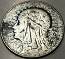 5 zł złotych 1933 Głowa Kobiety Polonia Jadwiga Babka SREBRO