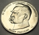 50000 zł złotych 1988 Józef Piłsudski SREBRO
