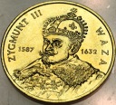 2 zł złote 1998 Zygmunt III Waza