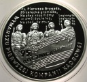 10 zł złotych 2009 Kompania Kadrowa Pierwsza Brygada SREBRO