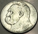 2 zł złote 1934 Józef Piłsudski SREBRO