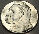 10 zł złotych 1936 Józef Piłsudski SREBRO