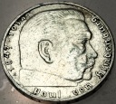 Niemcy 2 marki 1939 A Hindenburg SREBRO