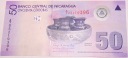 Nikaragua 50 córdobas 2007 CERÁMICA NACIONAL banknot