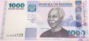 Tanzania 1000 szylingów tanzańskich 2011-2012 Julius Kambarage Nyerere
