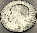2 zł złote 1934 Głowa Kobiety Polonia Jadwiga Babka SREBRO