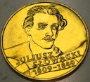 2 zł złote 1999 Juliusz Słowacki