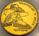 2 zł złote 1999 Władysław IV Waza