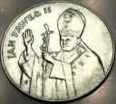 10000 zł złotych 1987 Jan Paweł II SREBRO