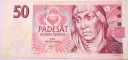 Czechy 50 koron 1997 Ser. C 51 404743 Agnieszka Przemyślidka CZK Kč banknot