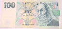 Czechy 100 koron 1997 Ser. D 04 302700 Karol IV Luksemburski CZK Kč banknot
