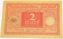 Niemcy 2 marki 1920 Seria 18-659172 Republika Weimarska banknot